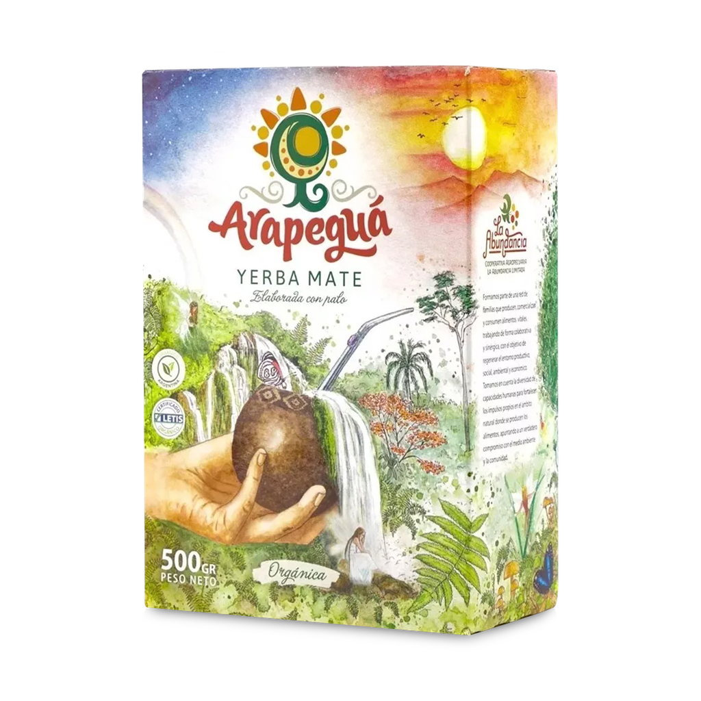 Yerba Mate Organica Certificada Arapeguá 500 Grs