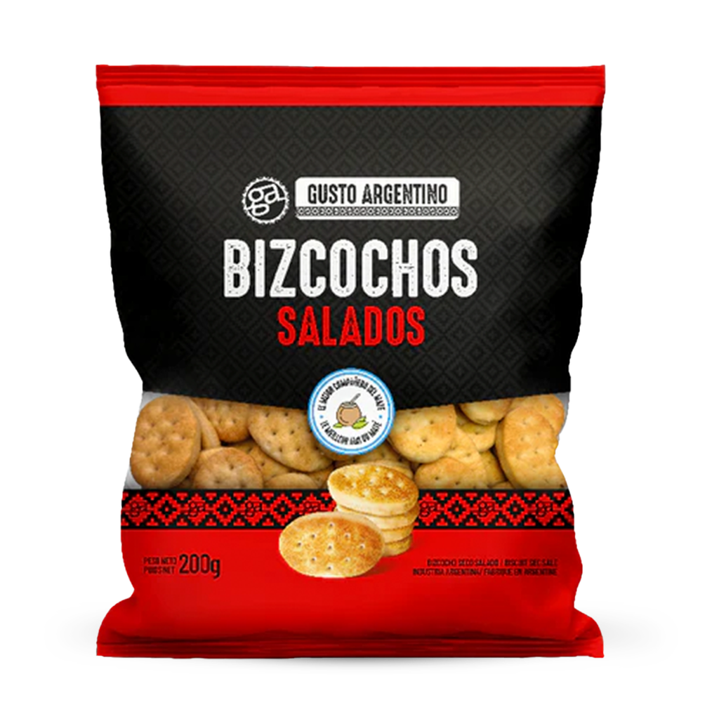 Bizcocho Salado 200gr - Gusto Argentino