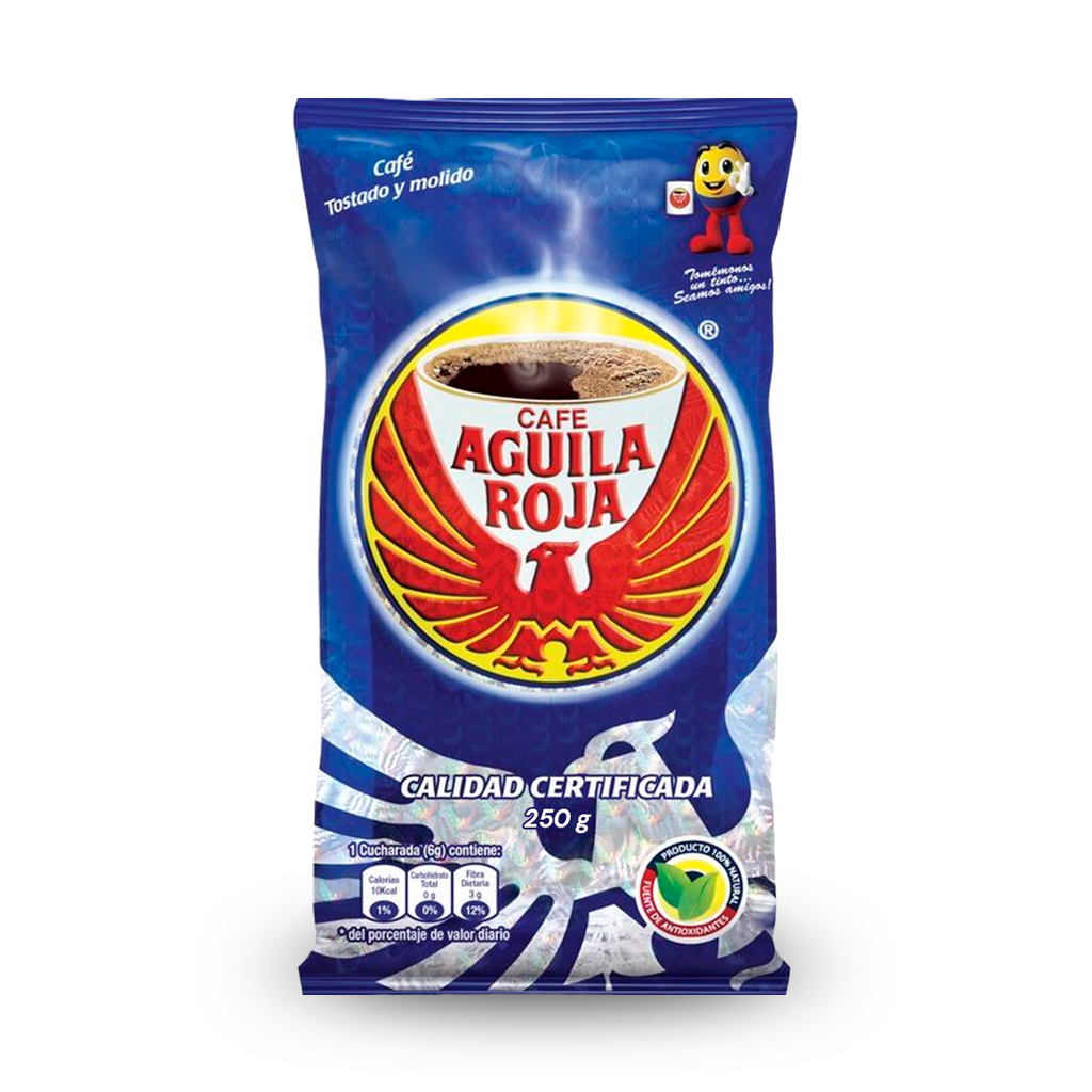 Águila Roja Café Tostado Molido 250 Grs