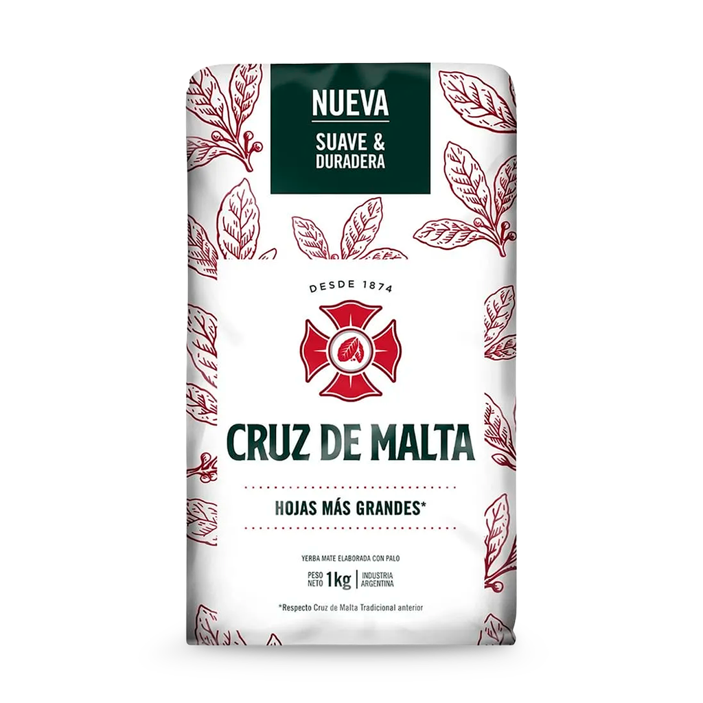 Cruz de Malta Yerba Mate 1 Kg