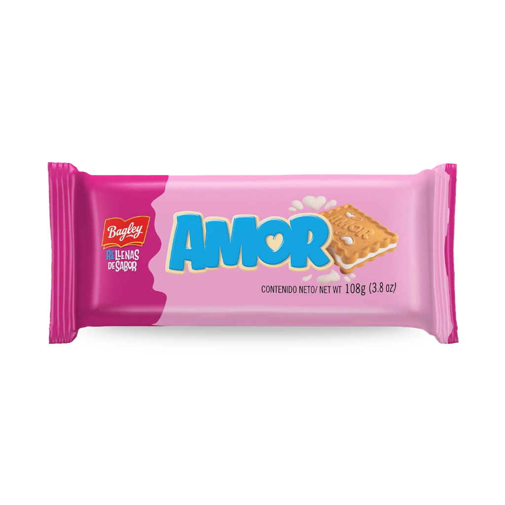 Galletitas Amor Bagley 112 Grs