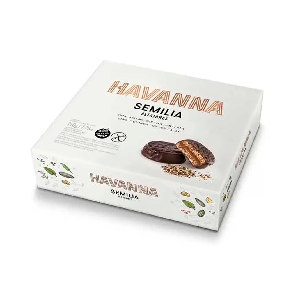 Havanna Alfajores de Semilla 4 Uds Sin Gluten