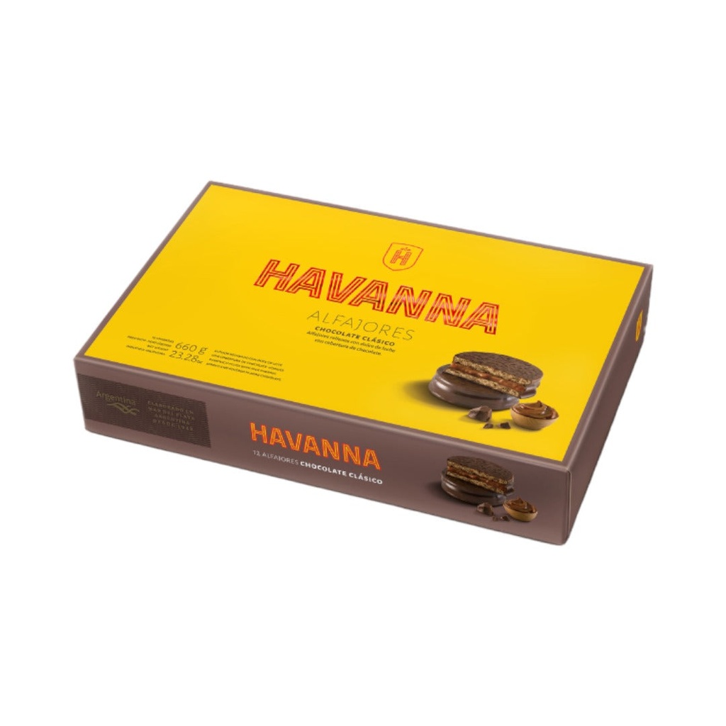 Havanna 12 Alfajores de Chocolate