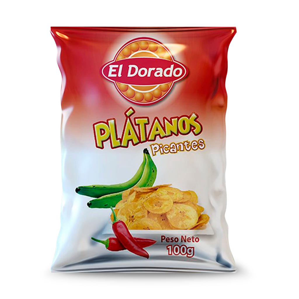 Platanitos Picantes El Dorado 100 Grs