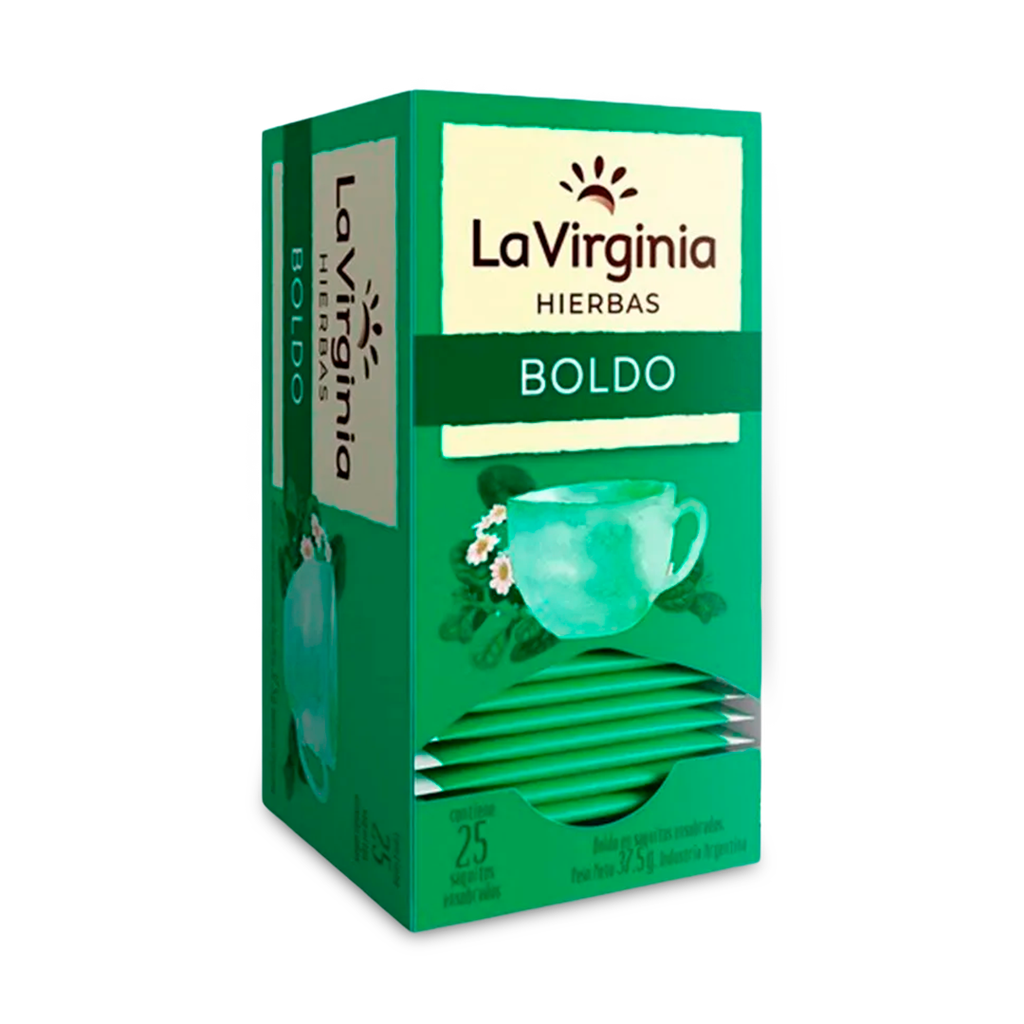 Té La Virginia de Boldo 25 saquitos