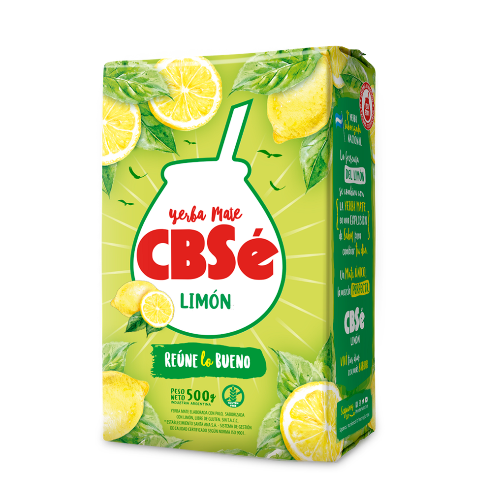 Cbse Limón Yerba Mate  500 Grs