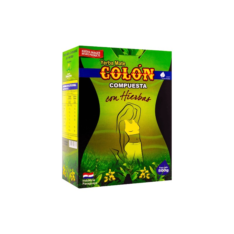 Yerba Mate Colon Fit (90-60-90) 500 Grs