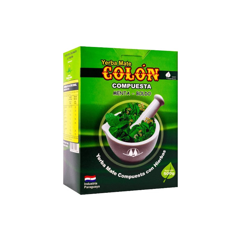 Yerba Mate Colon Menta y Boldo 500 Grs