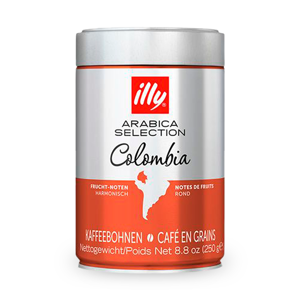 Illy Café Granos Mono Arábica Colombia 250 Grs