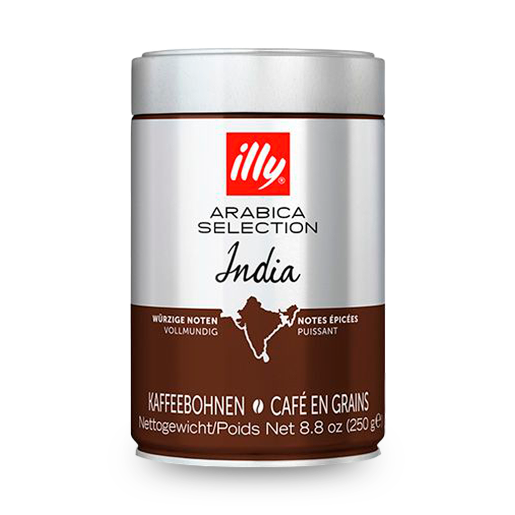 Illy Café Granos Mono Arábica India 250 Grs