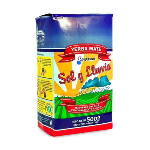 [ORG-SOLY-500] Yerba Mate Barbacuá Sol y Lluvia 500 Grs