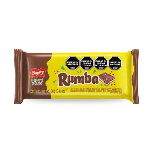 [BAG-RUMB-1UD] Galletitas Rumba 108 Grs