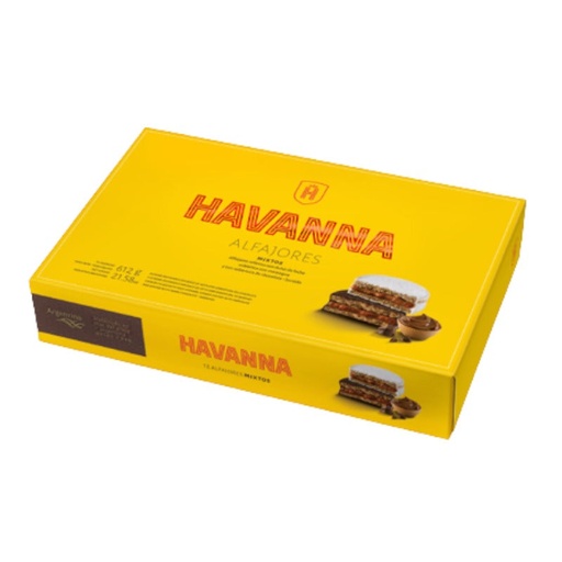 [HAV-ALFA-12M] Havanna 12 Alfajores Mixtos