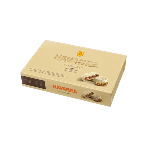 [HAV-ALFN-12U] Havanna 12 Alfajores de Nuez