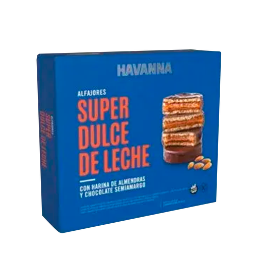 [HAV-ALFA-SDL] Havanna Alfajores Super Dulce de Leche 4 Uds Sin Gluten