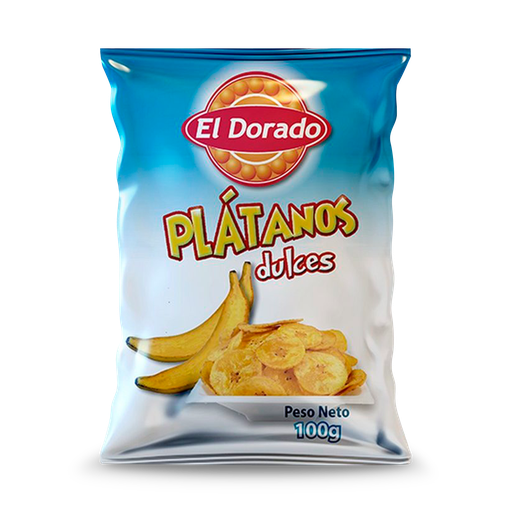 [PLA-ELDO-DULC] Platanitos Dulces El Dorado 100 grs