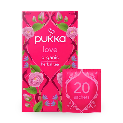 [TES-PUKK-LOV] Té Amor Pukka Love - 20 Saquitos