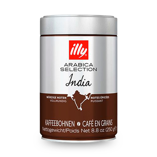 [CAF-ILLY-GMI] Illy Café Granos Mono Arábica India 250 Grs